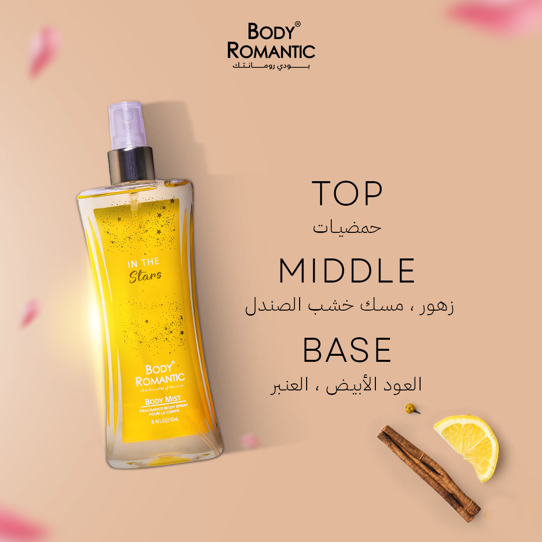 In the stars - body mist